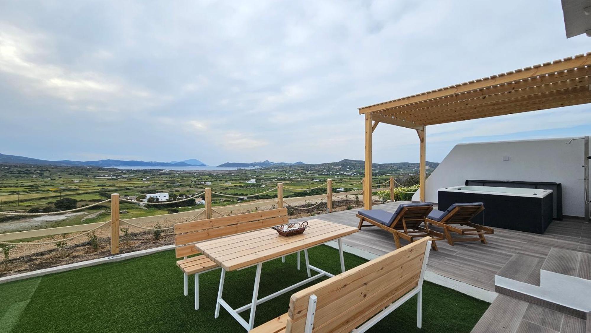 Bayview Villa With Jaccuzi - Milos Zefiría エクステリア 写真