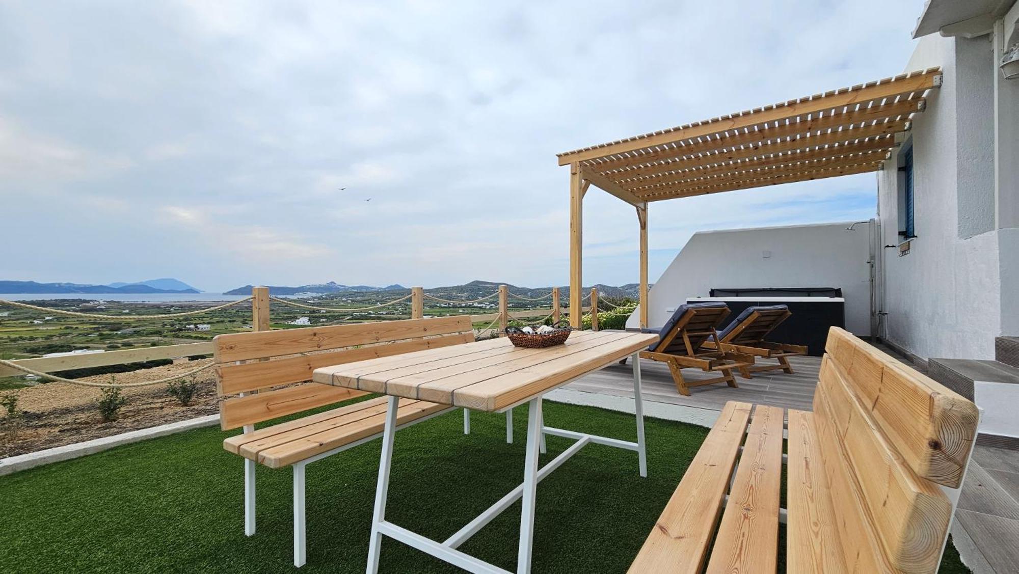 Bayview Villa With Jaccuzi - Milos Zefiría エクステリア 写真
